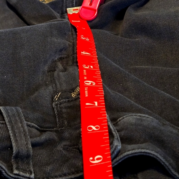 Closed Baker Long Black Straight Leg Denim Jeans Classic Fit Women size 28 - Picture 14 of 16